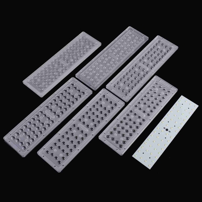 Ống kính đèn led đường kính 56 W / Ống kính đèn led đường quang với miếng đệm silicon