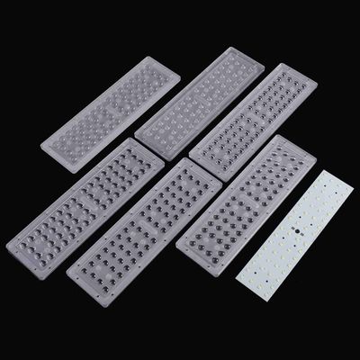 Mảng thấu kính LED 56W có miếng đệm silicon và nhiều góc chùm tia
