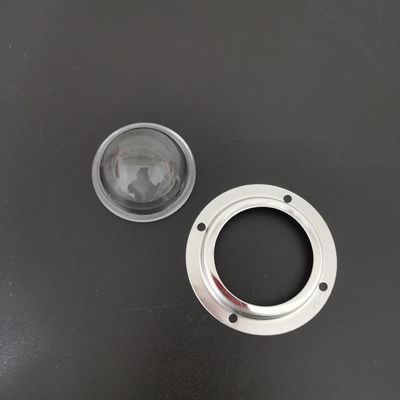 Dia 50mm Led Reflector Lens / Led Glass Lens For Street Light / Street Lighting
