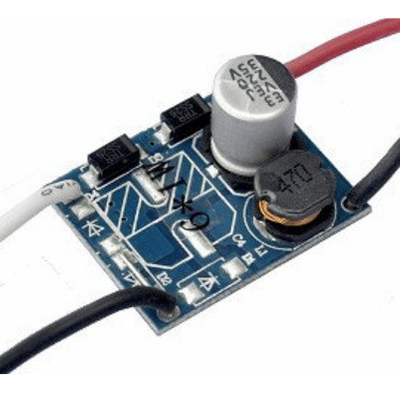 Điện liên tục dẫn nguồn, áp suất thấp Điện liên tục 12v DC Input LED Driver