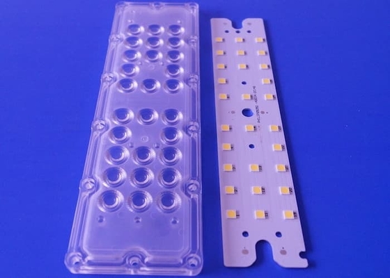 Mô-đun đèn đường phố đô thị 28 Mô-đun LED 5050 Vật liệu PC quang học SMD