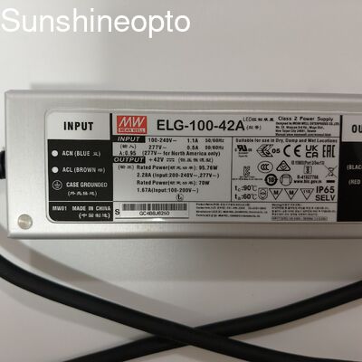 70-100W Không thấm nước IP65/IP67 Dòng điện LED không đổi với vỏ nhôm cho đèn LED
