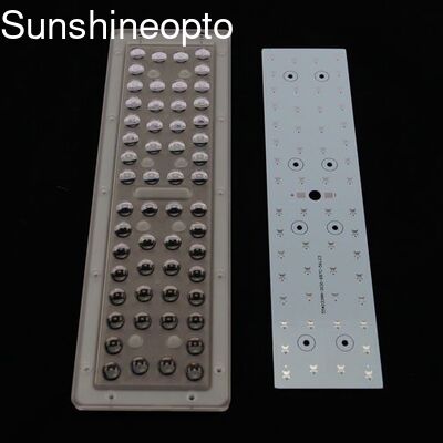 Ống kính LED chuẩn trực nhiều góc 50W PC với bảng mạch PCB LED SMD 3030 cho ánh sáng