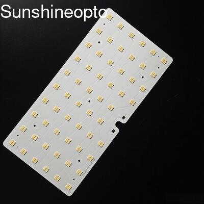 Mô-đun đèn đường LED 232 chiếc 3030 SMD với góc chùm 115x150 độ và ống kính PC quang học