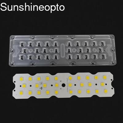 7070 SMD LED Street Light Module với góc chùm 158x103 độ và chip LED 5050SMD cho ánh sáng vỉa hè 50W-120W