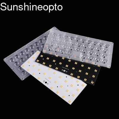Bộ trang bị thêm đèn đường LED ống kính 100W SMD 3030 Array với công suất 160 lm để chiếu sáng hiệu quả cao