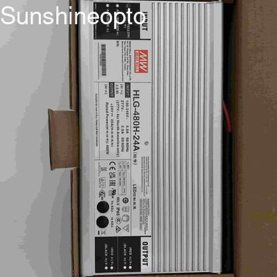 480W 24V Dòng điện không đổi + Nguồn điện áp không đổi LED IP65 Chống nước cho chiếu sáng đường hầm và vịnh cao