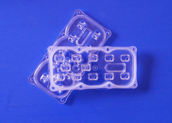 147*72 Degree Angle Power Led Lens 10+2 Led Lens Array For 3030/3535/5050 Leds