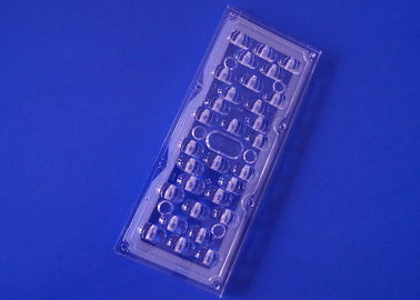 3030SMD Ống kính ánh sáng đường phố LED 173MM Góc rộng 176x96 Độ sáng cao