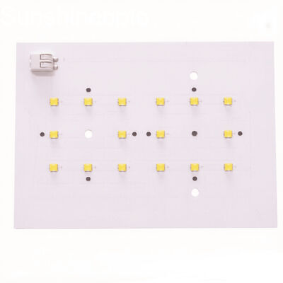 Bảng mạch PCB LED nhôm tùy chỉnh để chiếu sáng LED Nhà sản xuất PCB trắng một lớp