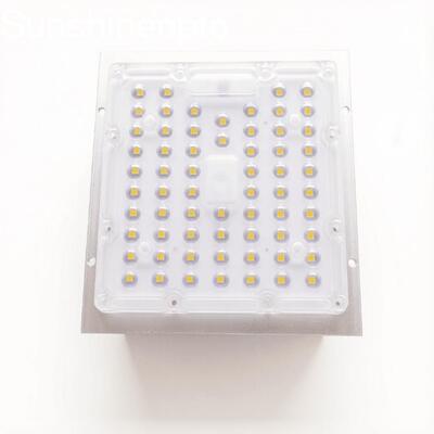Mô-đun ống kính LED 90° Square 3030 Ống kính PC quang 64-LED với nhà sản xuất OEM/ODM PCB bằng nhôm