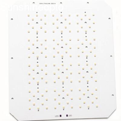 Bảng mạch PCB 120W 144 điểm 3030 SMD tùy chỉnh với ống kính LED 50x50mm