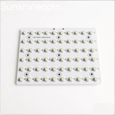 Bảng mạch PCB LED nhôm 60W với ống kính PC quang học Bộ đèn LED trang bị thêm