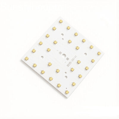 Bảng mạch LED PCB 100 × 100mm 50W SMD3535 với ống kính PC quang học Đường bộ & Mô-đun trang bị thêm chiếu sáng công cộng Nhà sản xuất OEM
