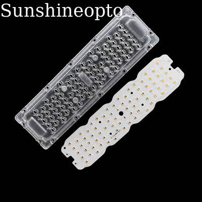 Mô-đun đèn đường LED 60W 72 chiếc SMD 3030 với góc chùm 80 × 150 độ