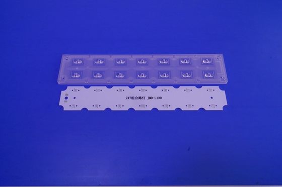 Small Footprint 7w Optical Led Lens Array Collimation Street Led Lens