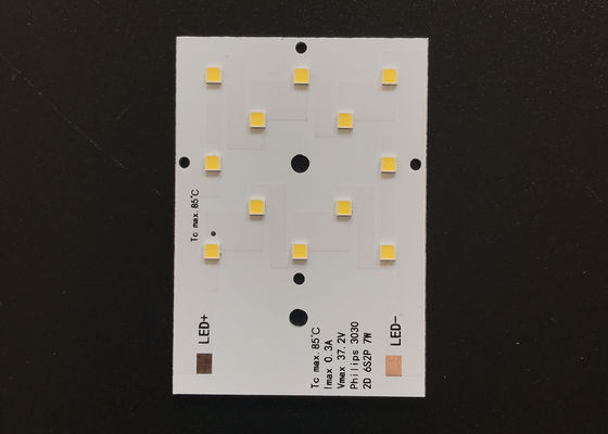 7W SMD 3030 LED PCB Board với độ dày 1,5mm và kích thước 50 * 70mm cho các ứng dụng tùy chỉnh