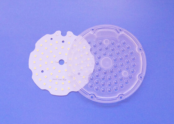 Mini Led Led Optics Ống kính 120 độ Góc 50W 3030 Module Led cho ánh sáng Bay