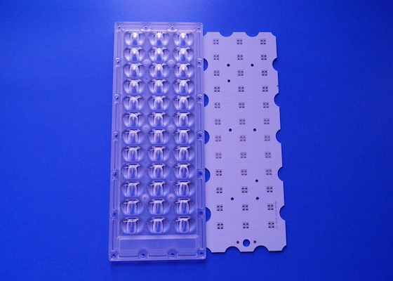 Bộ trang bị thêm đèn đường LED PCB 144 Ống kính mảng 18 Song song 48v 150W