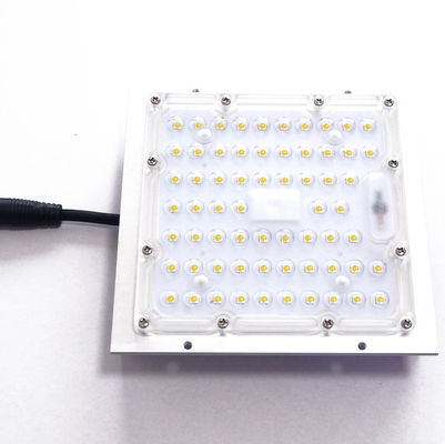 Bộ dụng cụ nâng cấp đèn đường LED SMD3030 hình vuông 50w 150lm/W với vòng đệm silicon cho chiếu sáng ngoài trời