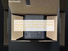 Cung cấp điện LED điện liên tục 54W Được thiết kế cho các hệ thống LED với điện áp đầu vào phổ biến và tuân thủ an toàn được chứng nhận