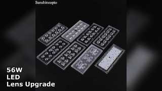 Nâng cấp ống kính đường phố LED 56W