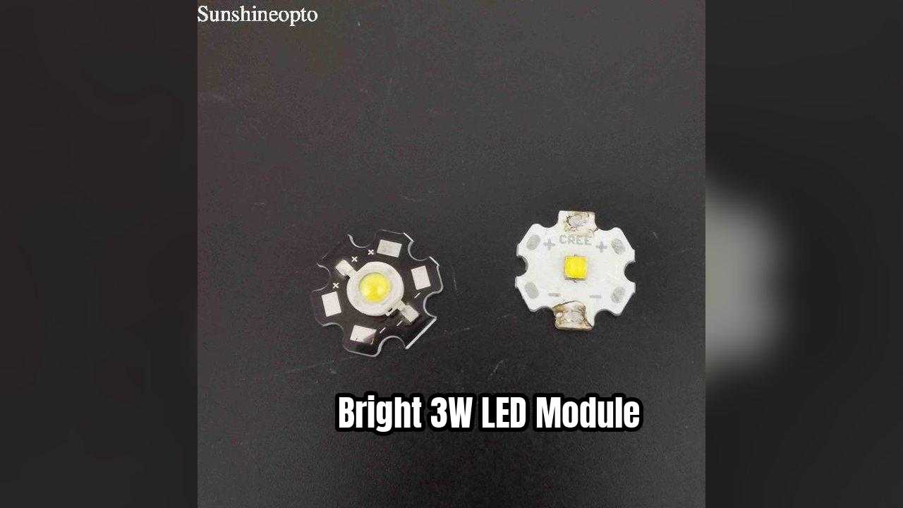 220LM 3W LED 6500K High Power Module