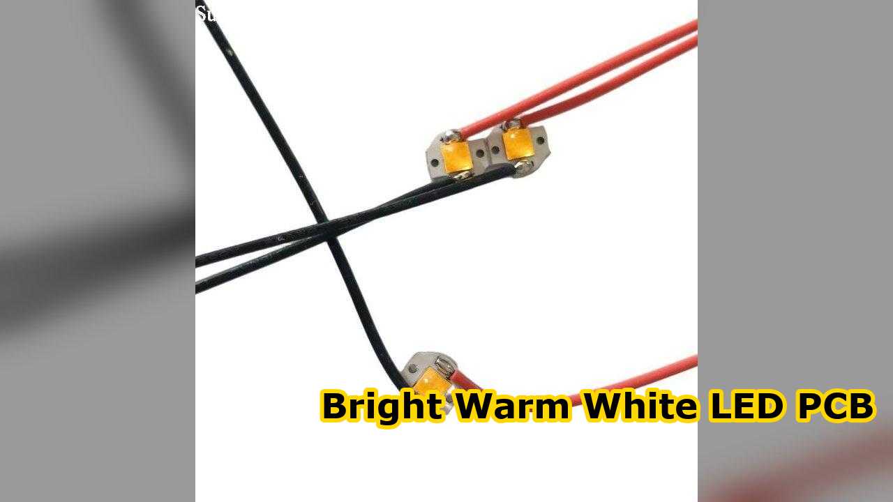 9W LED PCB Module 3000K CRI80 Aluminum